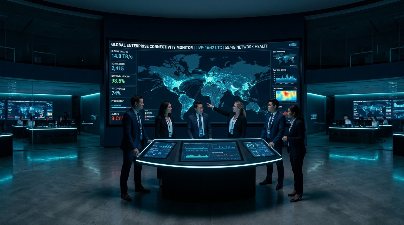 Gestão Centralizada de Chips Móveis Corporativos Sem Contratos Abusivos com APN Privada e Criptografia — Soluções Corporativas & B2B